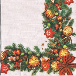 Serwetka  -3193-   tło : efekt płótna